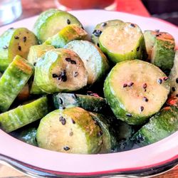 Grand Lake Kitchen - Lake Merritt - Bowl of Persian Cucumbers