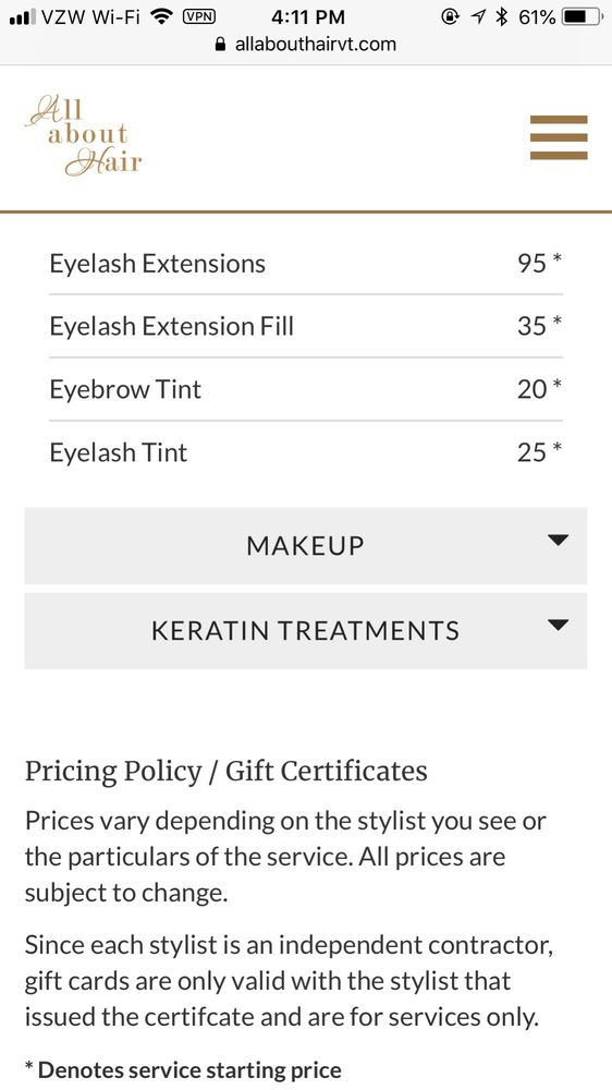 ALL ABOUT HAIR Updated August 2024 7 Jericho Rd, Essex Junction, Vermont Hair Salons