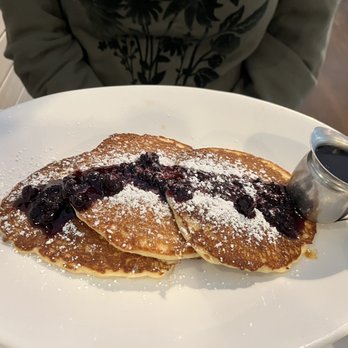 The Bistro - Dry, burnt pancakes - French Near Me - Jackson, Wyoming
