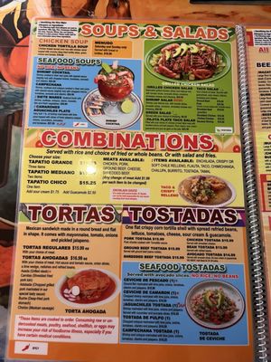 Menu photo 3 El Tapatio Moab, UT