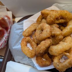 The Chippy Fish & Grill - Calamari rings were delicious -- lightly battered and fresh