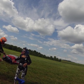 Piedmont Skydiving - Smooth landing!!! - Skydiving Near Me - Salisbury, North Carolina