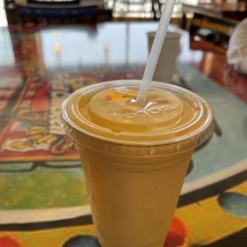 Curry Fried Chicken - The Mango Lussi beverage. Very tasty and a bit on the pricey side - Halal Near Me - Salt Lake City, Utah Curry Fried Chicken - The Mango Lussi beverage. Very tasty and a bit on the pricey side - Halal Near Me - Salt Lake City, Utah