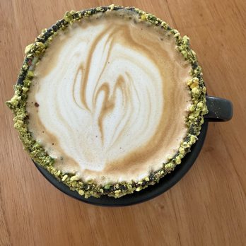 Greenhouse Penryn - Pistachio Oat Milk Latte - Salad Near Me - Penryn, California
