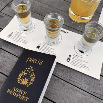Puerta - Tequila passport and flight - Mexican Near Me - Charlotte, North Carolina Puerta - Tequila passport and flight - Mexican Near Me - Charlotte, North Carolina