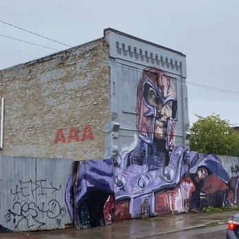 Magneto Mural - Public Art Near Me - Pittsburgh, Pennsylvania
