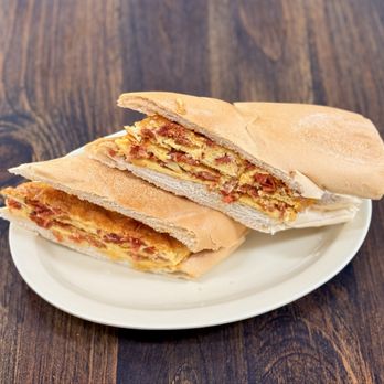 Hialeah Latin American - Egg and chorizo breakfast sandwich - Cuban Near Me - Hialeah, Florida Hialeah Latin American - Egg and chorizo breakfast sandwich - Cuban Near Me - Hialeah, Florida
