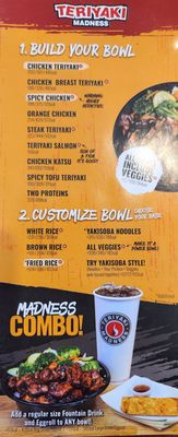 Menu photo 1 Teriyaki Madness Lake Forest, CA