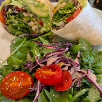 Bluestone Lane - Veggie wrap - healthy! - Coffee & Tea Near Me - New York, New York Bluestone Lane - Veggie wrap - healthy! - Coffee & Tea Near Me - New York, New York