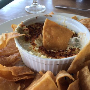 Bluewater Grill - Crab & Artichoke Dip. Pretty good. - Seafood Near Me - Coronado, California