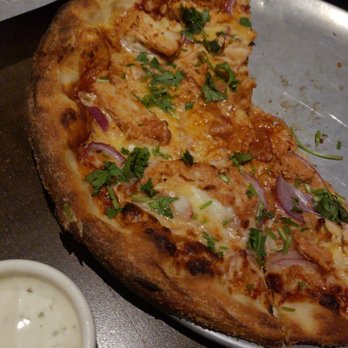 Yard House - How much pizza was left when we finally got a side of ranch - New American Near Me - Brea, California Yard House - How much pizza was left when we finally got a side of ranch - New American Near Me - Brea, California