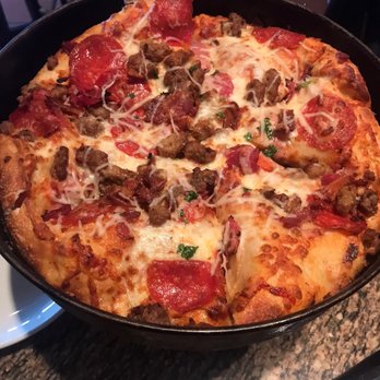 BJ's Restaurant & Brewhouse - Five Meat Pizza - Pizza Near Me - La Mesa, California
