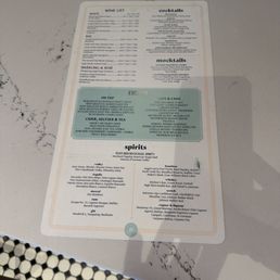 Menu Menu