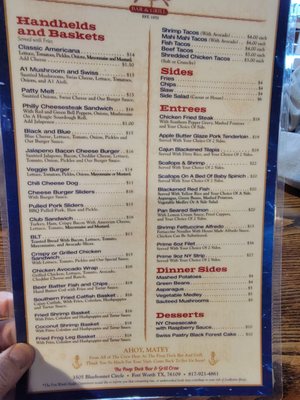 Menu photo 1 The Poop Deck Bar and Grill Fort Worth, TX Menu photo 1 The Poop Deck Bar and Grill Fort Worth, TX