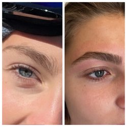 Brows by Erin - Before and after! Erin is the BEST!