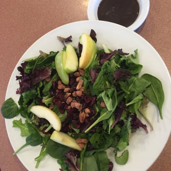 Denny's - Cranberry Apple chicken salad (with out the chicken) and a side of balsamic vinaigrette - Diners Near Me - Victorville, California
