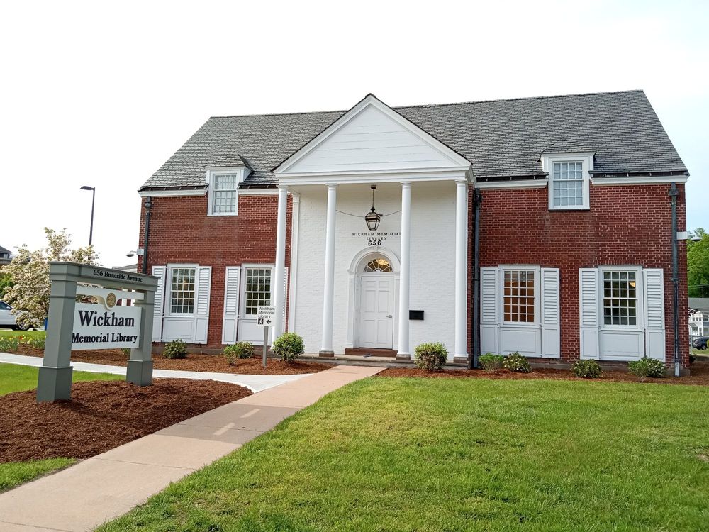 WICKHAM MEMORIAL LIBRARY 656 Burnside Ave, East Hartford, Connecticut