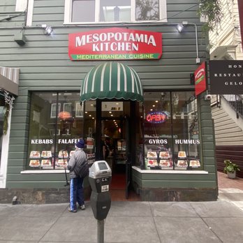 Mesopotamia Kitchen - Front of the cafe - Mediterranean Near Me - San Francisco, California