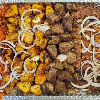 Halal Gyro Express & Kebabs - a tray of food - Halal Near Me - Plainview, New York Halal Gyro Express & Kebabs - a tray of food - Halal Near Me - Plainview, New York
