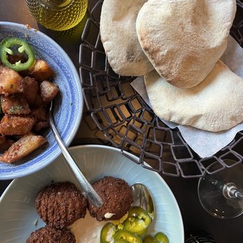 Leila - Crispy Potatoes and Falafel - Lebanese Near Me - Detroit, Michigan