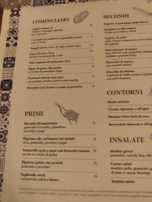 Menu photo 5 Rione 13 Rome, RM