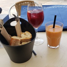 Gazpacho and sangria