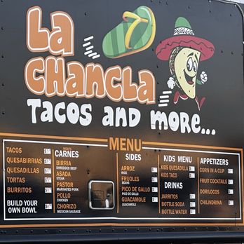 La Chancla KC - Menu - New Mexican Cuisine Near Me - Belton, Missouri
