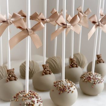 Sweet Bites - Dozen of Decorated Round Cake Pops | Baby boy Birthday Party - Desserts Near Me Sweet Bites - Dozen of Decorated Round Cake Pops | Baby boy Birthday Party - Desserts Near Me