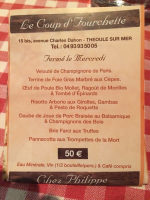 Le Coup de Fourchette by null