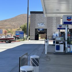 Chevron - Car wash available