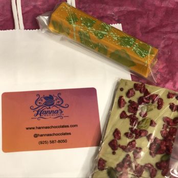Hanna's Chocolates - Chocolatiers & Shops Near Me - Pleasanton, California Hanna's Chocolates - Chocolatiers & Shops Near Me - Pleasanton, California