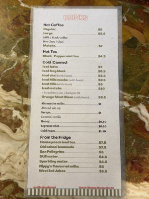 Menu photo 2 Self Raised Snack Shoppe Bexley North, NSW
