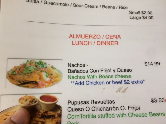 Menu photo 7 Vallarta's Mexican Restaurant Vancouver, BC