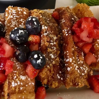 Blu Jam Cafe - Must have "Crunchy French Toast"! Abosolutely delicious   IG - jo3tap - Breakfast & Brunch Near Me - Sherman Oaks, California
