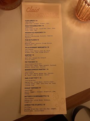 Menu photo 7 Claio Rotisserie Reno, NV