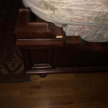 MyPorter - Damaged sleigh bed - Self Storage Near Me MyPorter - Damaged sleigh bed - Self Storage Near Me