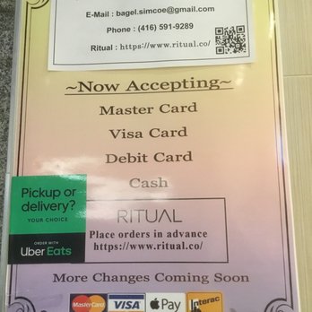 Bagel Stop - a new accepting master card - Bagels Near Me - Toronto, Ontario Bagel Stop - a new accepting master card - Bagels Near Me - Toronto, Ontario