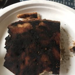 Anyone want burnt pizza! Anyone want burnt pizza!