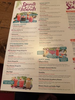 Menu photo 6 Bahama Breeze Orlando, FL