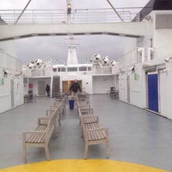 Samsøfærgen - Lounge dækket