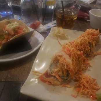 Sole Augusta - Solè sushi roll & Salmon tacos. - Sushi Bars Near Me - Augusta, Georgia
