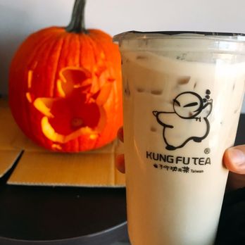 Kung Fu Tea - Coffee Milk Tea on Halloween day - Bubble Tea Near Me - Richmond Hill, Ontario Kung Fu Tea - Coffee Milk Tea on Halloween day - Bubble Tea Near Me - Richmond Hill, Ontario