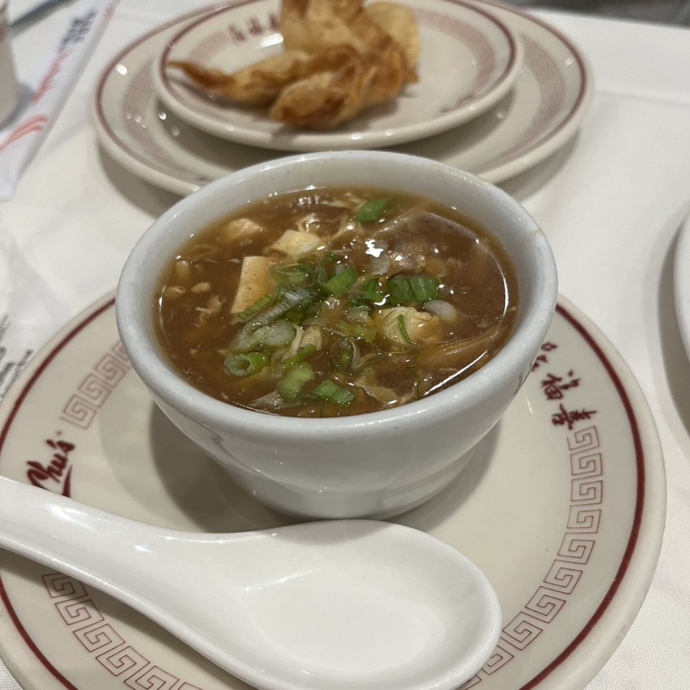 Chef Chu's - Hot and sour soup - Chinese Near Me - Los Altos, California