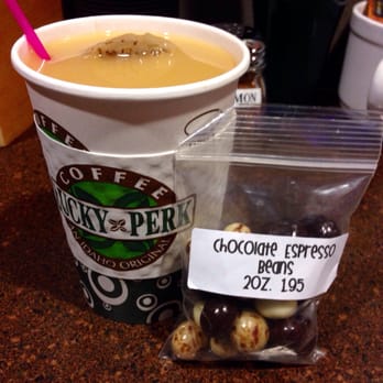 Lucky Perk Coffee - Lucky Perk London Fog (tea with almond milk) and chocolate espresso beans - Coffee & Tea Near Me - Meridian, Idaho Lucky Perk Coffee - Lucky Perk London Fog (tea with almond milk) and chocolate espresso beans - Coffee & Tea Near Me - Meridian, Idaho