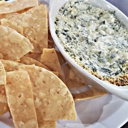 Touchdownz Seafood Bar & Grill - Spinach dip