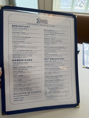 Menu photo 4 Beau's Tiny Diner San Antonio, TX Menu photo 4 Beau's Tiny Diner San Antonio, TX