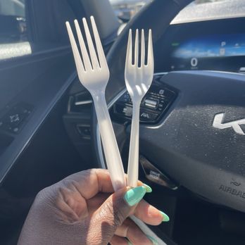 Serrano's Mexican Restaurant - Small flimsy fork compared to my take out fork I carry with me in my glove compartment. - Mexican Near Me - Las Vegas, Nevada Serrano's Mexican Restaurant - Small flimsy fork compared to my take out fork I carry with me in my glove compartment. - Mexican Near Me - Las Vegas, Nevada
