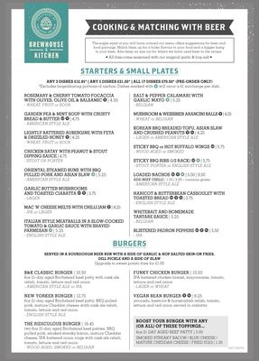 Menu photo 2 Brewhouse & Kitchen Chester, CHW