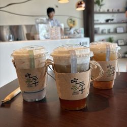 Taro milk tea and other teas