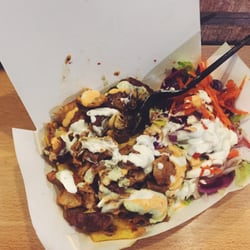 27 Kebab House Turkish Restaurant - Mixed kebab with fires. Best one I've had outside of Scandinavia. The mint sauce is amazing!